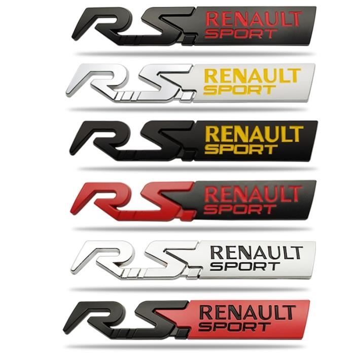 Renault Sport X2 stickers bas de caisse gauche et droit 20 cm x 5 cm 13 coloris