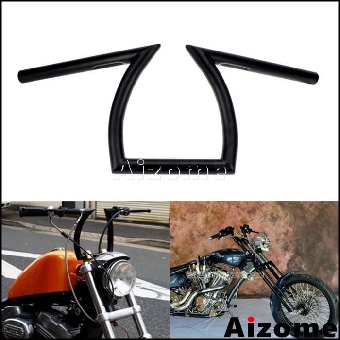 Bobber Poignées Gris fermé pour 1" Pouces Guidon Chopper Moto Poignées 125 mm
