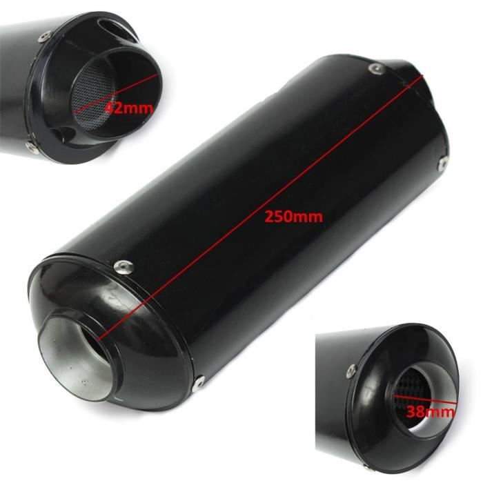TEMPSA 38mm Universal Moto Silencieux d'échappement amovible Pit Dirt ...