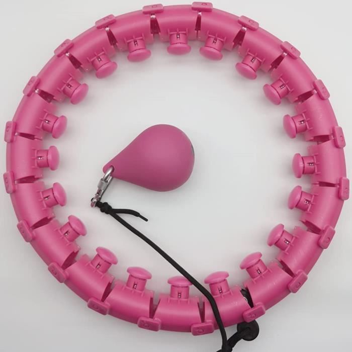 Joyfuntech 8 Pièces Enfants Hula Hoop Cerceau Coloré Diamètre 65 Cm