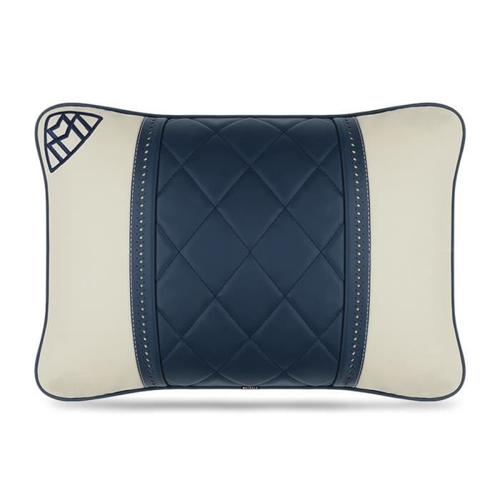 Oreiller Lombaire De Voiture Pour Mercedes S Et Maybach - Gris, Tissu Daim, 27x23x10 Cm | Confort Et Soutien - 3
