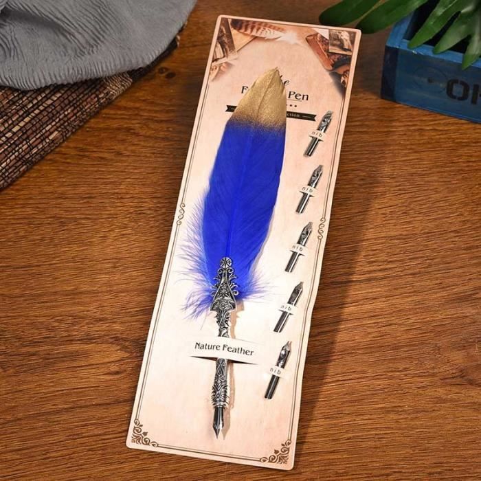 Collection De 5 Stylos Plume Vintage - Pointe Iridium - Marque Germany - Lot En Bon état