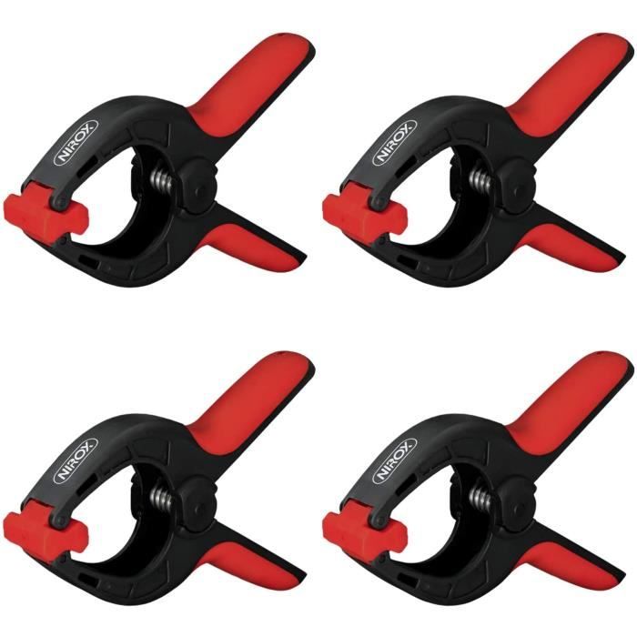 Lot De 4 Pinces étau BGS Technic Réglables – Modèle 11235 – Neuves