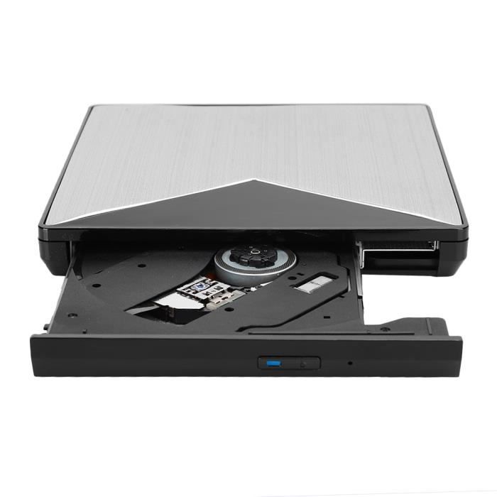Lecteur DVD externe pour ordinateur portable de bureau, mouvement ultra-fin  9.0, faible consommation d'énergie, compatibilité - Cdiscount Informatique