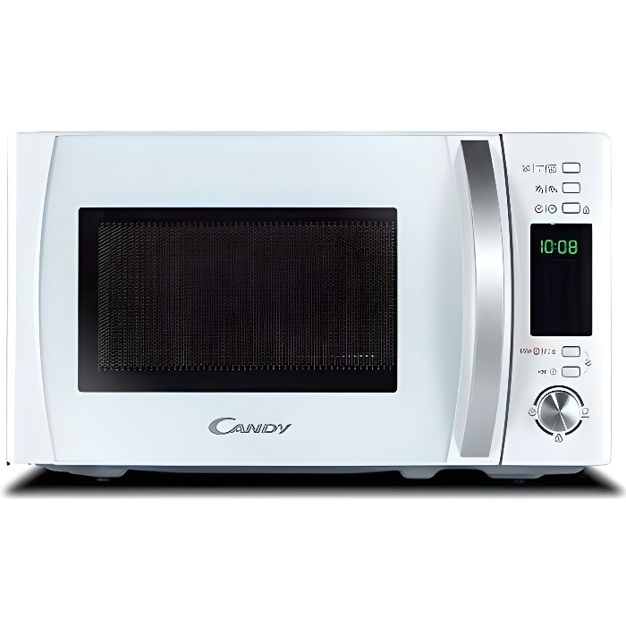 Four à micro-ondes Grill Candy CMXG20DW - CANDY - 20 litres - Blanc - Cook-in APP - Puissance 1000W