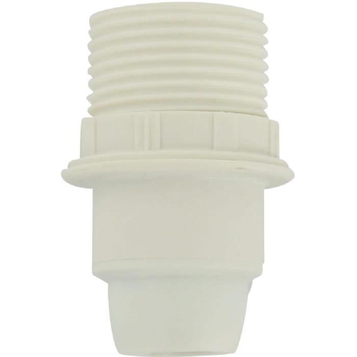Douille E14 En Bakélite Avec écrou - Pour Lampe, 3 Coloris Au Choix, Neuf