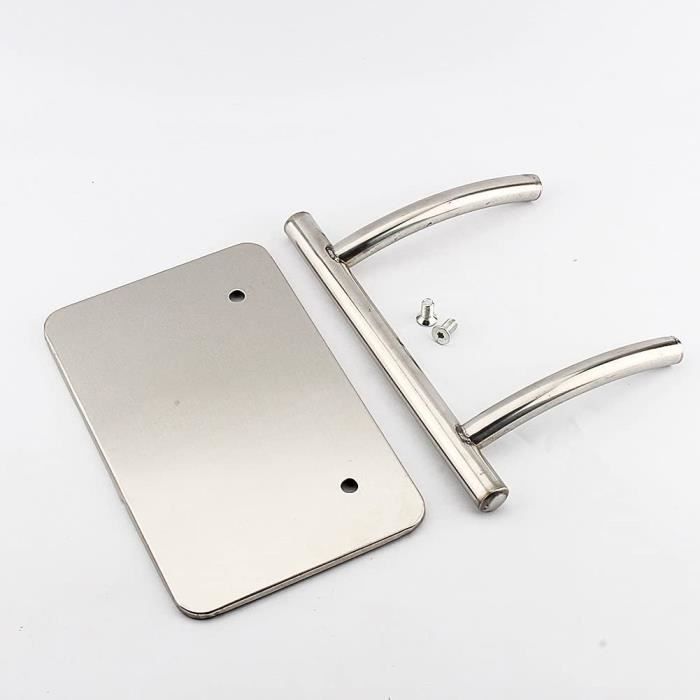 Repose-Pieds Avant Moto Pour Kawasaki ER-4N, ER-6F, ZR250, ZR400 - Acier Et Caoutchouc