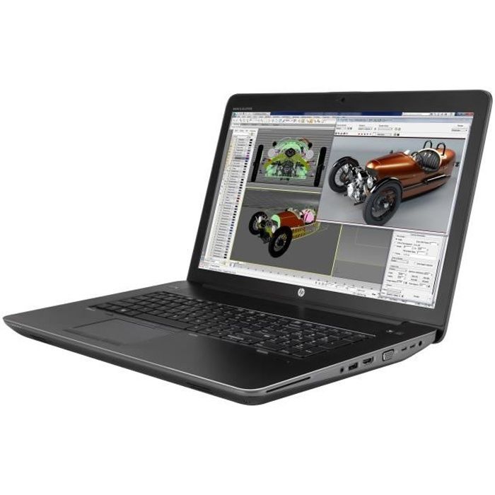 HP ZBook 17 G3 Mobile Workstation Core i7 6820HQ - 2.7 GHz Win 10 Pro 64 bits 16 Go RAM 256 Go SSD HP Z Turbo Drive 17.3 IPS… - Hewlett packard