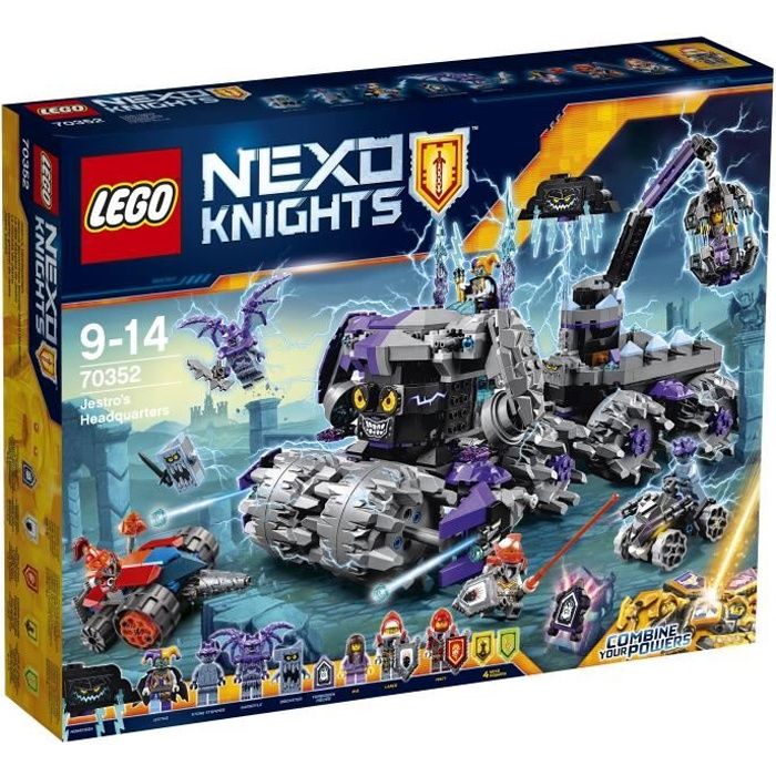 LEGO&reg; NEXO KNIGHTS&trade; 70352 La t&ecirc;te d&rsquo;assaut de Jestro