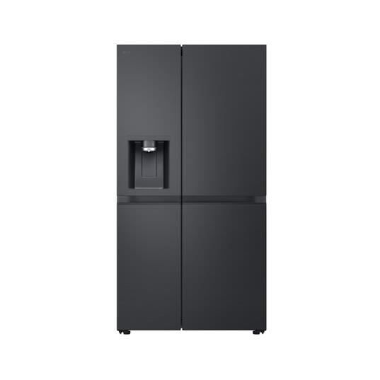 Réfrigérateur américain LG GSLE90EVAC - Volume total 628L - Froid ventilé - Noir acier - Lg
