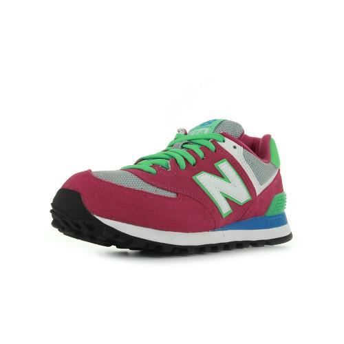new balance wl574 gris vert