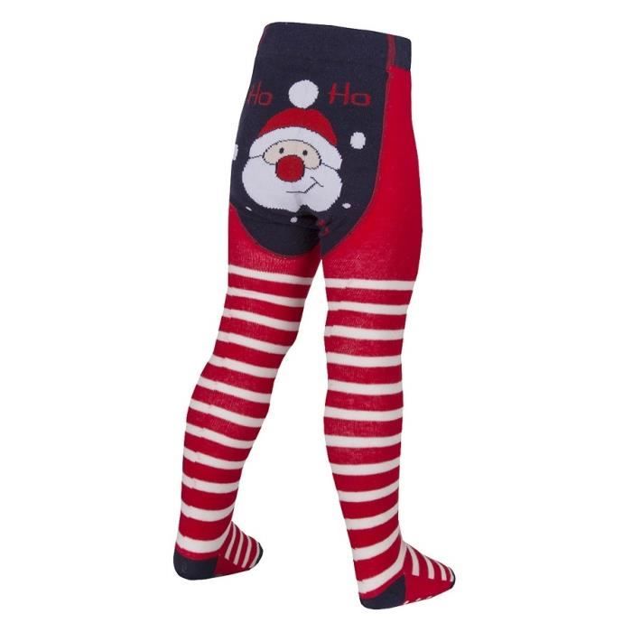 Collant De Noel Pour Bebe Mixte Garcon Fille Pere Noel Rouge Cdiscount Chaussures