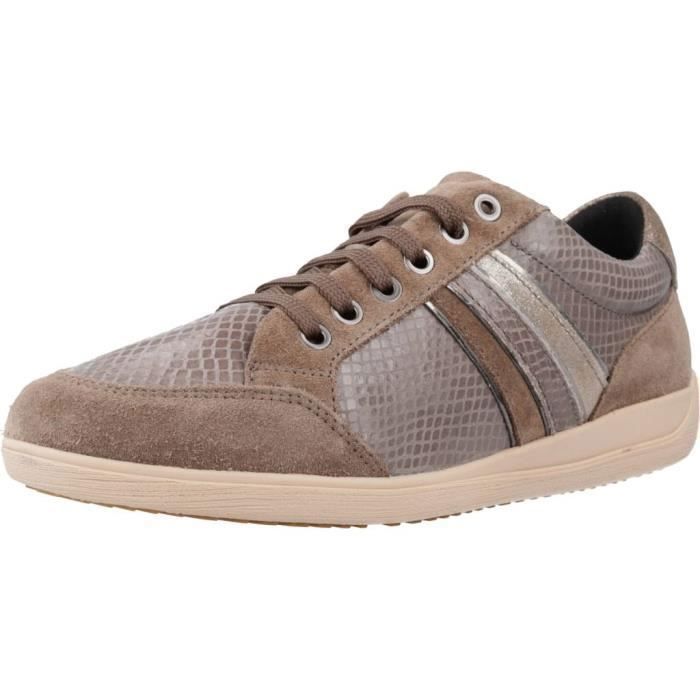 Geox Sport > Zapatillas Mujer Modèle Chaussure Geox Modèle D Myria - Coleur Imprimé Animalier