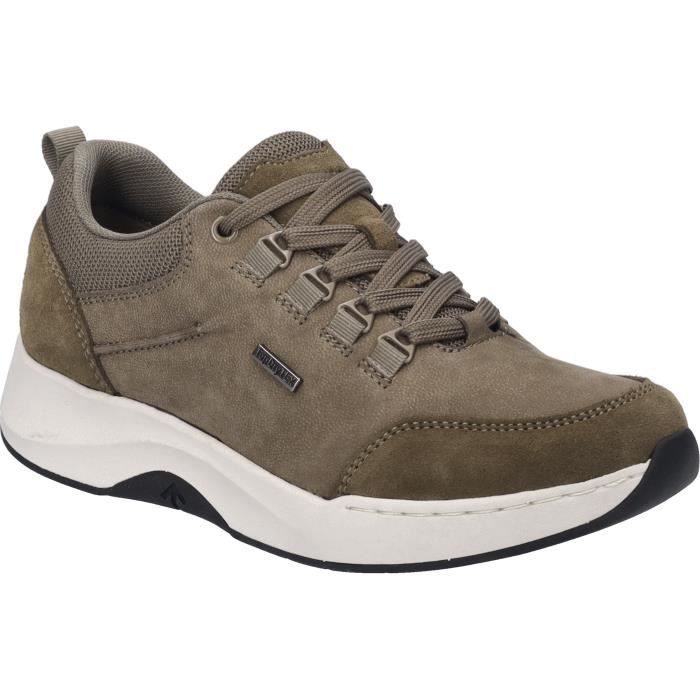 Josef Seibel Baskets pour Femmes - JOSEF SEIBEL - Elli 50 - Beige - Lacets - Plat