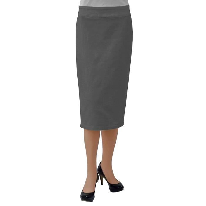 Mini-jupe Droite GAP Stretch - Taille M, Noir & Blanc Chiné | Neuf Avec étiquettes, Longueur Au-dessus Du Genou
