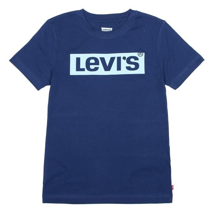Tee Shirt Garçon Levi's Kids E551 U29 Estate Blue