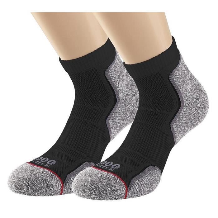 Socquettes Femme Sport Dim Impact Moyen Thermorégulation Active - Lot De 2 Paires Confort Et Performance