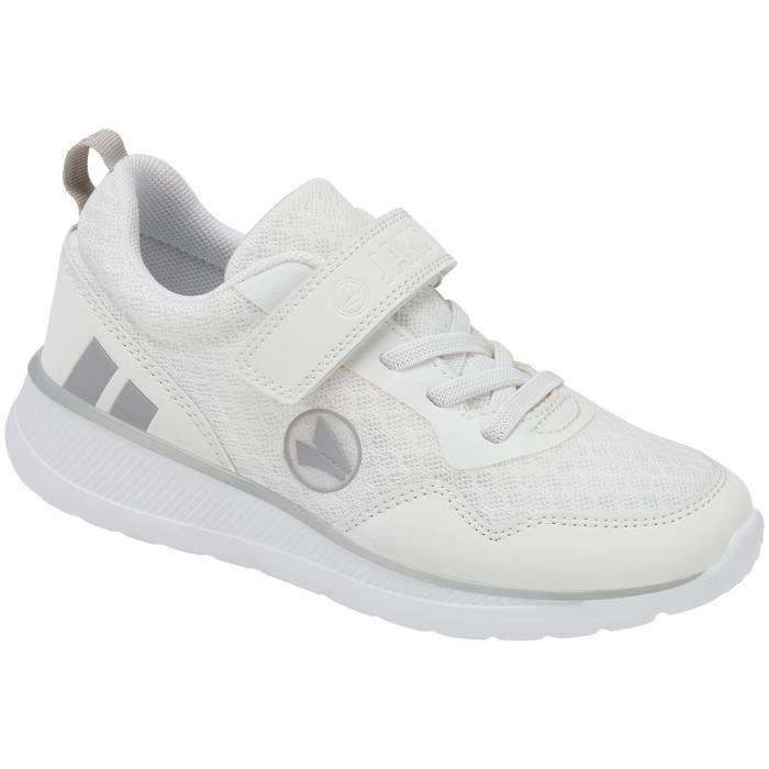 Jako JAKO Performance - Baskets enfant garçon blanches Scratch semelle ShockAbsorb EVA
