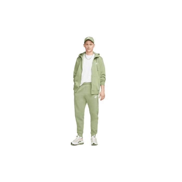 Jogging Nike Oil Green/Oil Green/White Homme Blanc Respirant