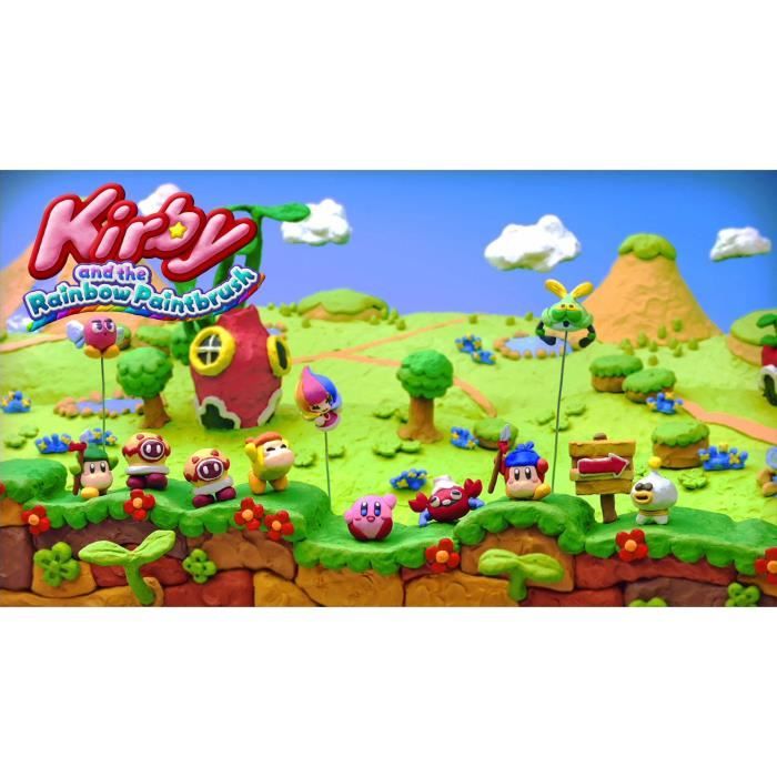 Kirby and the Rainbow Paintbrush (Wii U) - Import Anglais