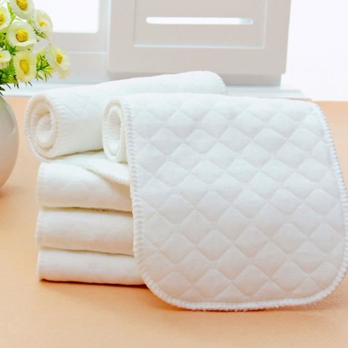 100 Pièces Liners Couches Bébé Fibre Bambou Guangcailun - Écologiques, Absorbants Et Polyvalents