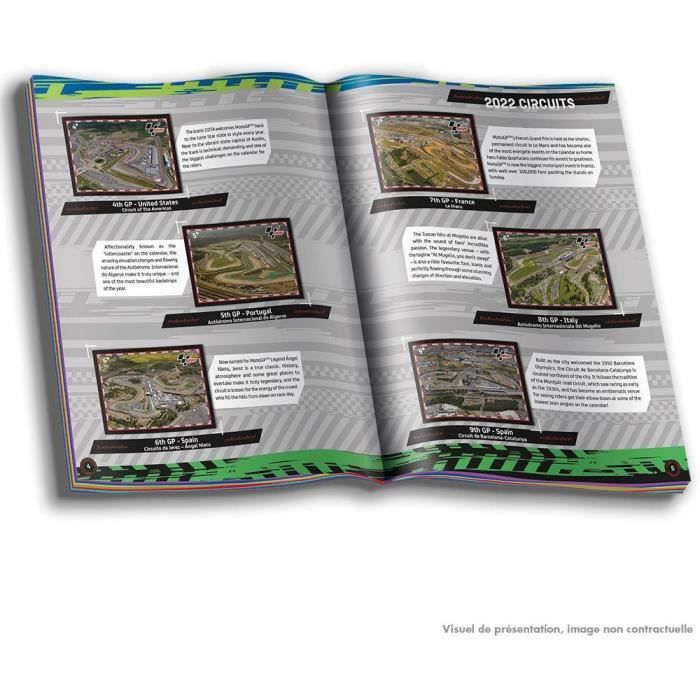 Stickers Moto GP - Collection Panini - Pack de démarrage 25 stickers