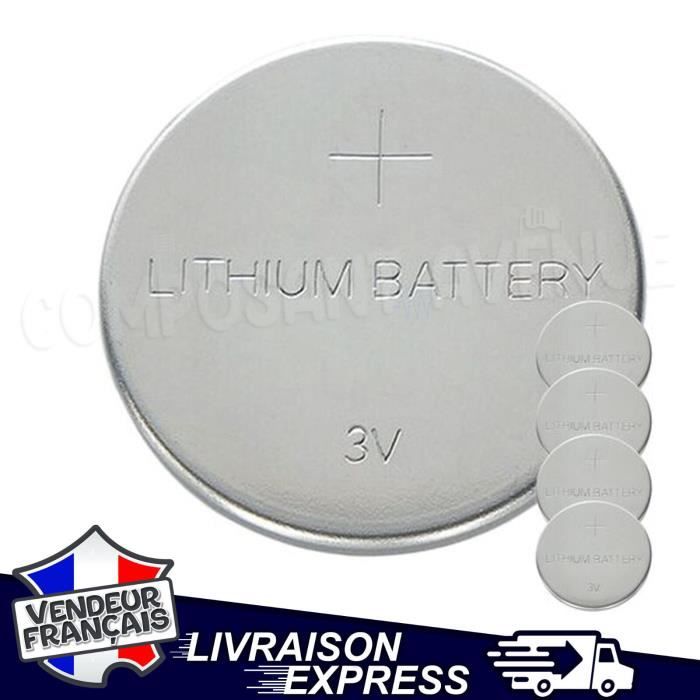 Pile Bouton Lithium CR 2430 / 3V