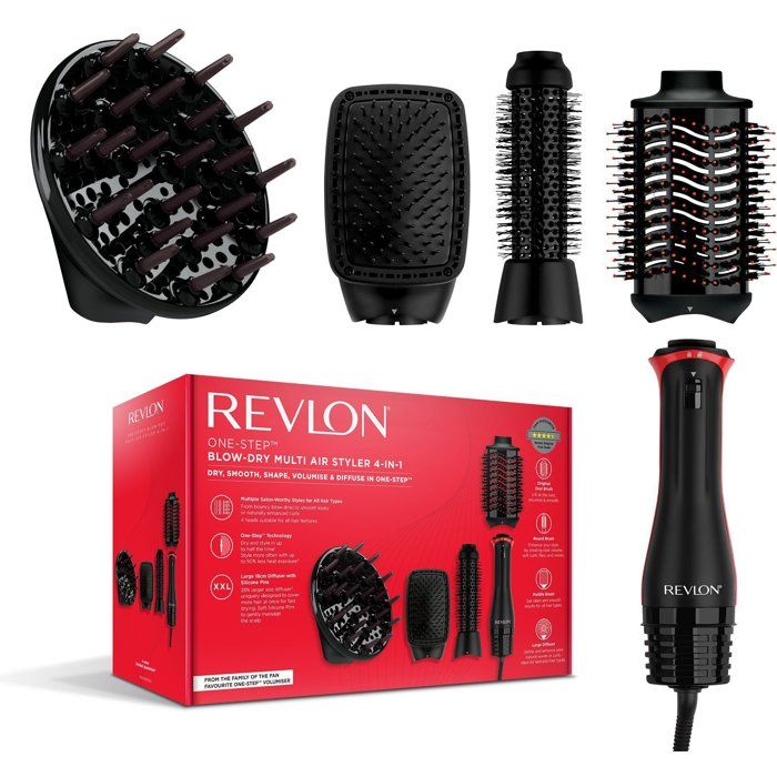 Multistyler 4 en 1 REVLON RVDR5373E Pour cheveux texturés 4 températures