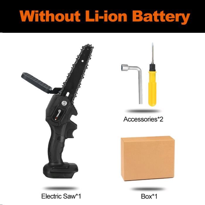 Tronçonneuse à Batterie 12 Pouces,TEENO 1200W Tronçonneuse