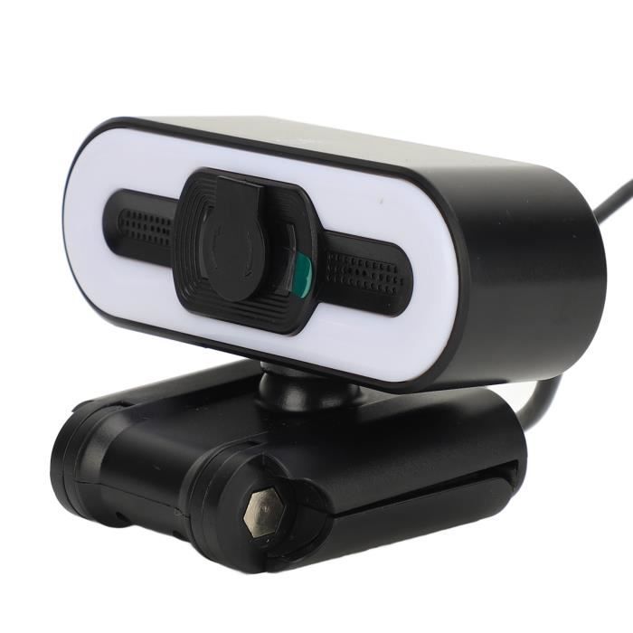 Webcam USB 4K Webcam 4K avec Microphone intégré lumière de remplissage Super brillante caméra USB PC informatique boite