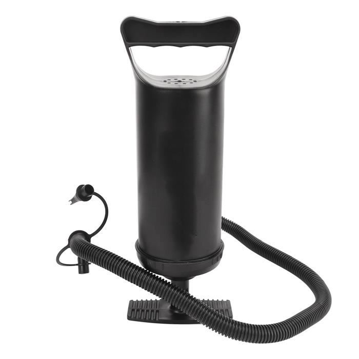 Comparer les prix de Pompe à air manuelle portable 2 voies haute puissance avec 2 buses pour matelas gonflable - SALUTUYA