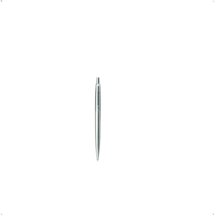 Parker Jotter Stylo-bille Pointe Moyenne – Corps Noir Mat & Détails Chromés, Élégance Intemporelle