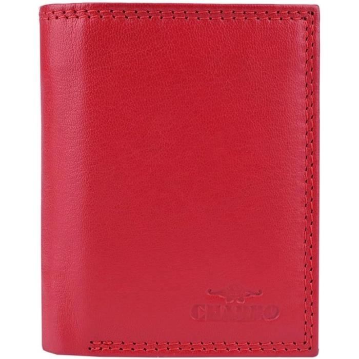 Portefeuille Femme Lancetti En Similicuir PU - Modèle Medium (19,5x10 Cm) Avec Boîte Cadeau - Spacieux, élégant - 10