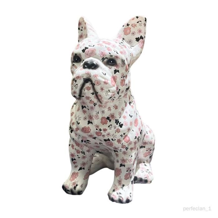 Objet décoratif - E-2 - Statue de chien en résine - Luxe - Créatif