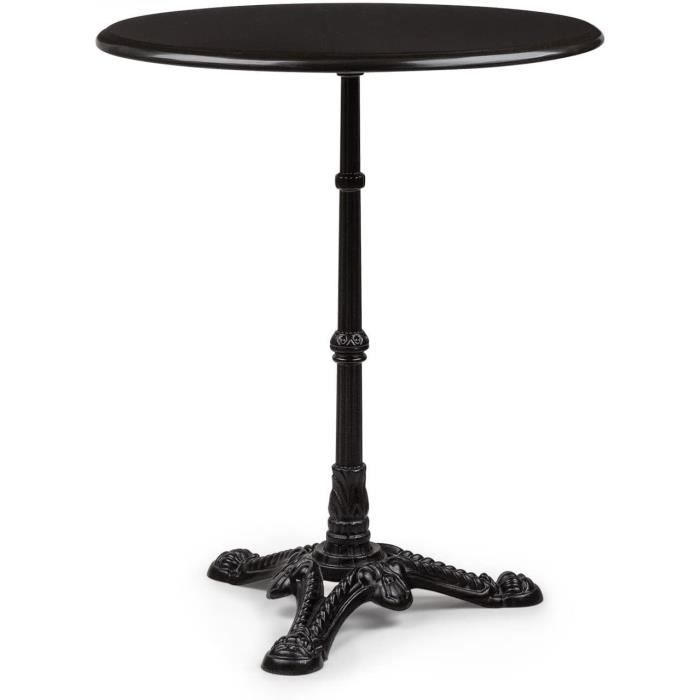 Blumfeldt Table de Bar en Bois Massif 110 cm - Cuisine, Bistro & Bar Rectangulaire - Haute Avec 3 Étagères Réglables Blumfeldt Table de Bar en Bois Massif 110 cm - Cuisine, Bistro & Bar Rectangulaire - Haute Avec 3 Étagères Réglables