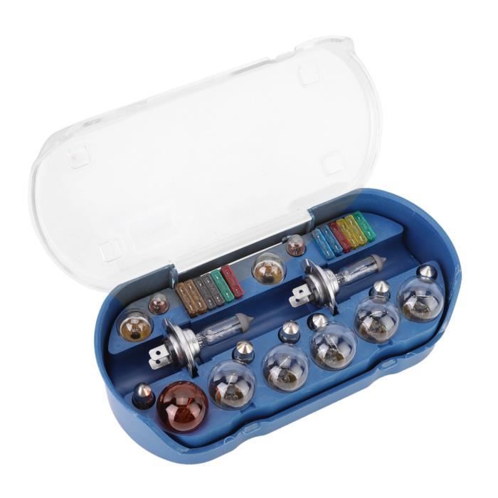 Kit 30 Pièces Ampoules H7 12V 55W + Fusibles Pour Voiture - Rechange Universel Voyage