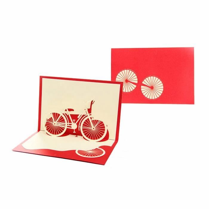 LIN POP UP De Cartes De Voeux, Cartes 3D Cartes D