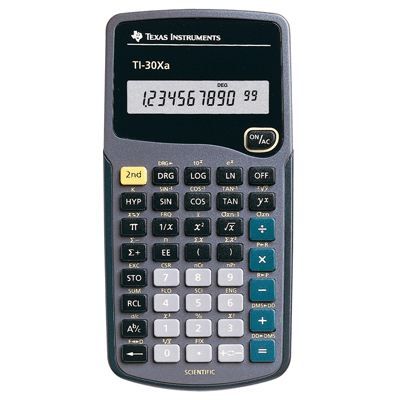 Calculatrices scientifique texas ti-30xa