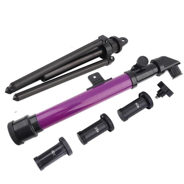 PLLKAB Télescope Monoculaire Portable Pour Enfant – Jouet éducatif Rétractable – Observe La Nature Et Les Animaux – Couleur Aléatoire