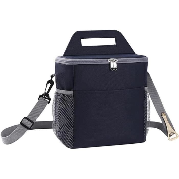 AIMTYD Grand Sac Glacière Souple Sac Isotherme Lunch Box Pique