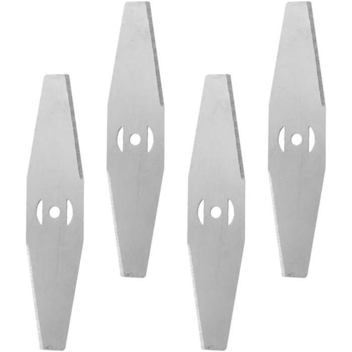 15 Lames De Rechange Pour Tondeuse à Gazon électrique - 15 Cm, Compatible Coupe Herbe, Mauvaises Herbes, Broussailles