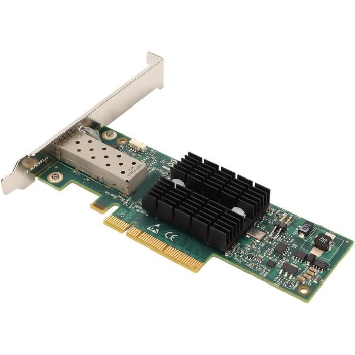 Carte Réseau Sfp+ Pcie 10 Go, Adaptateur Lan Ethernet Pci Express ...