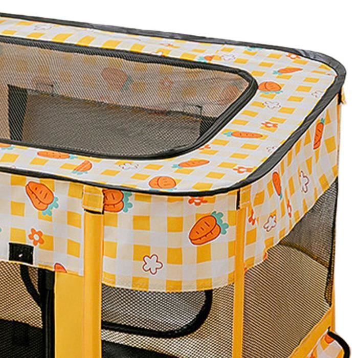 Comparer les prix de VGEBY Chenil pliable avec toit amovible pour chat et chiot - Grande taille