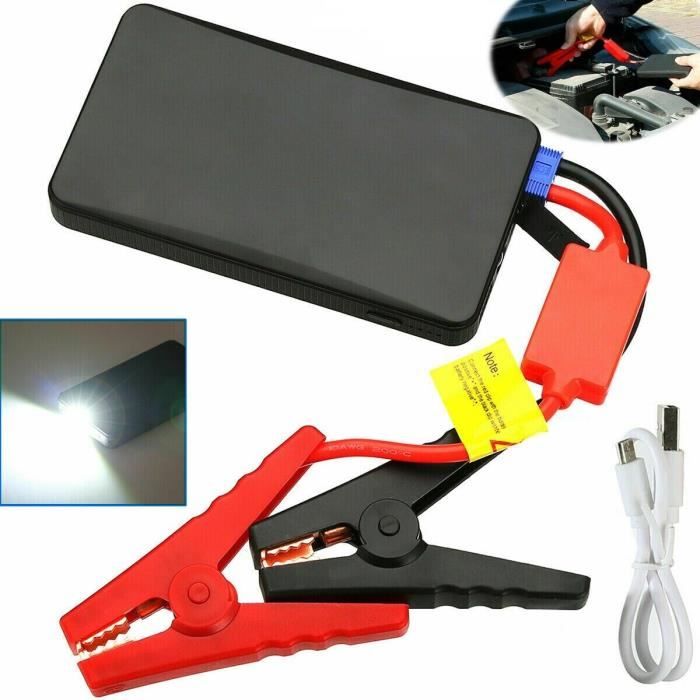 Portable 20000mAh Car Jump Starter Booster Jumper Box Power Bank Chargeur  de batterie - Cdiscount Auto