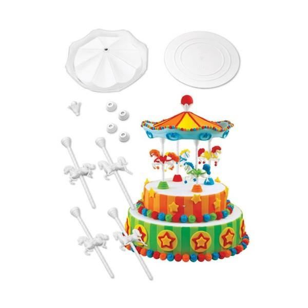 Presentoir Gateaux Pate A Sucre Carrousel Wilton Cdiscount Maison