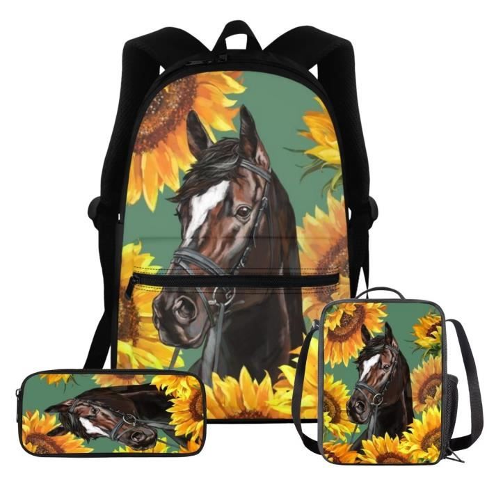 Lot De 3 Sacs à Dos De Protection Pour Queue De Cheval Ou Poney – Imperméable – Tinkare