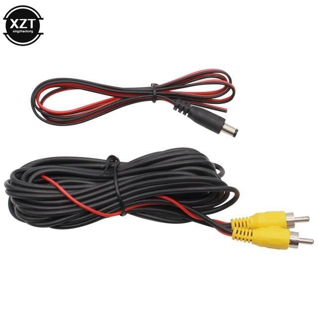 Câble Rallonge Vidéo RCA 10 M Pour Caméra De Recul - Avec Câble Alimentation 1 M Et Coupleur - 11