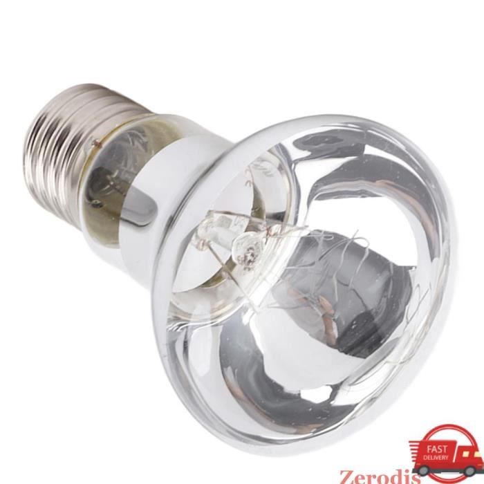 Comparer les prix de Ampoule chauffante pour lampe de terrarium 220-240V UVA E27 pour reptiles et amphibiens
