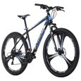 Vélo VTT Semi-Rigide 29'' - KS CYCLING - Xplicit - Homme - 21 Vitesses - Noir-Bleu - Taille de Cadre 48 cm-1