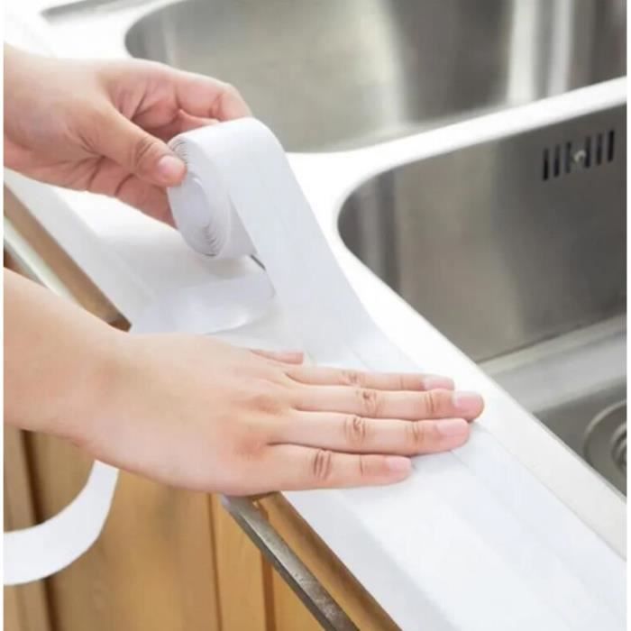 Bain & Cuisine RE-NEW mastic sanitaire blanc à base de silicone 1 x 100 ml  & Outils Enlève Joint - permet d'éliminer facilemen[802] - Cdiscount  Bricolage